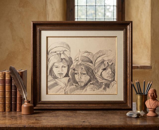 Œuvre de Stacy Elko — Crayon graphite sur papier