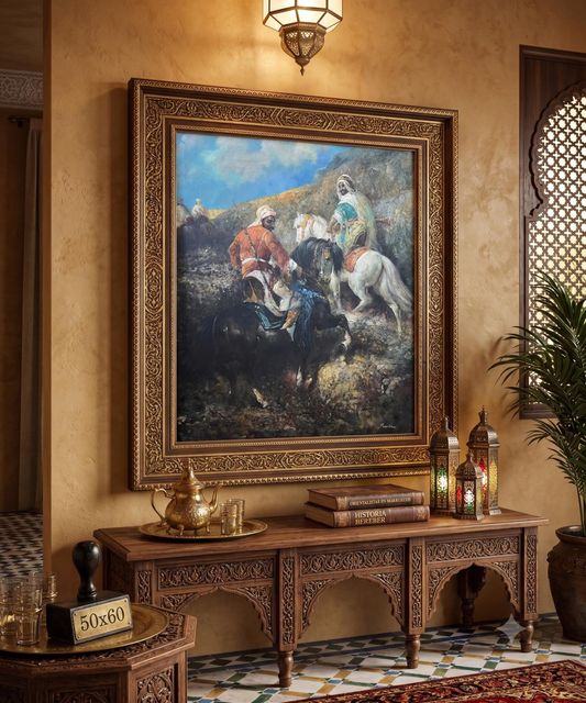 Œuvre de Signé « Sartem » — Huile sur toile